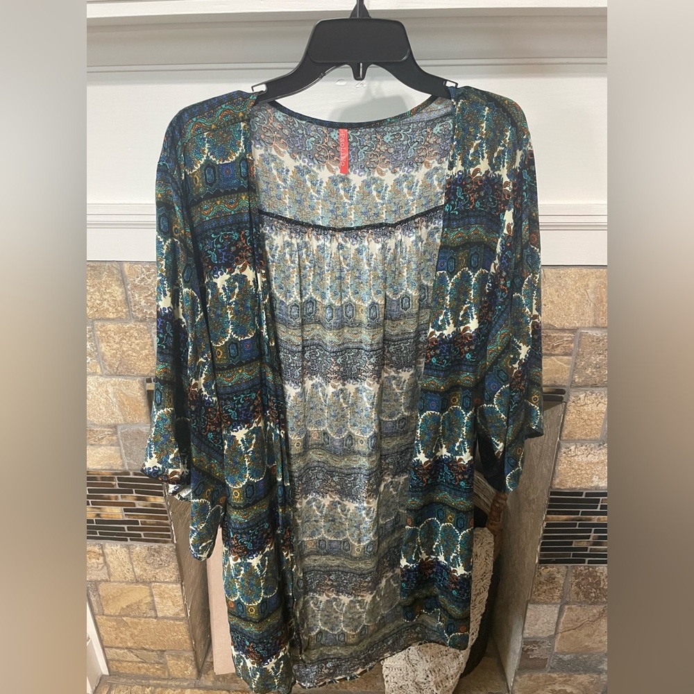Paolino Paisley/Flower Kimono!!